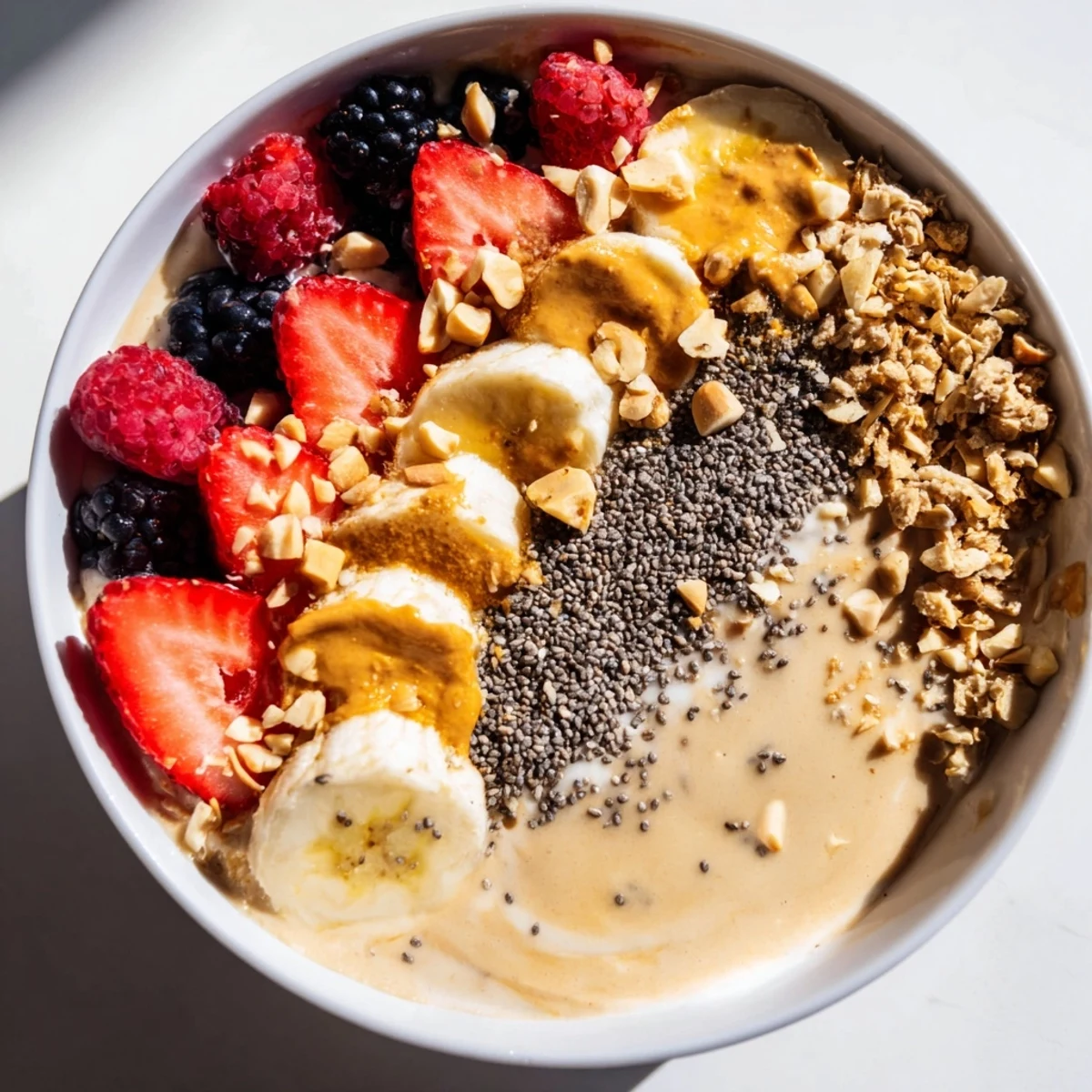 Protein Peanut Butter Breakfast Bowl
