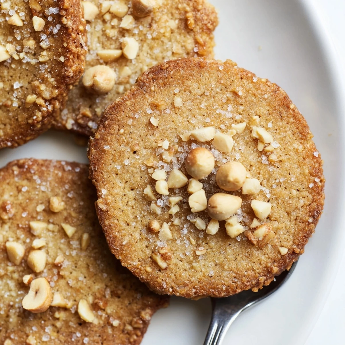 Savor the rich flavor of German hazelnut butter cookies, perfect for festive gatherings.