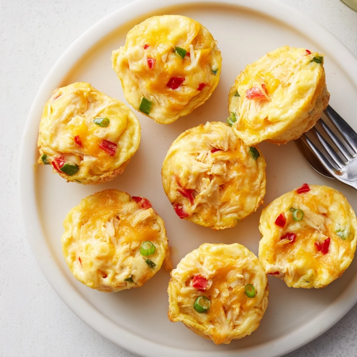 Savory Buffalo Ranch Egg Bite Cups with vibrant veggies, perfect for breakfast or snacking.