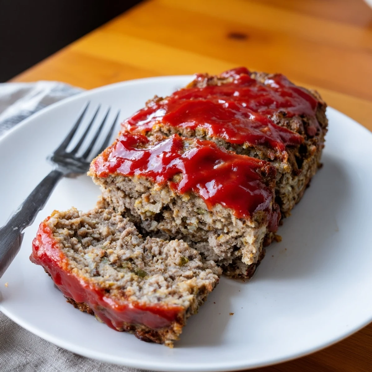 Warm and savory Stove Top Stuffing Meatloaf Hack, baked to a golden brown crust, ideal for a hearty family dinner.