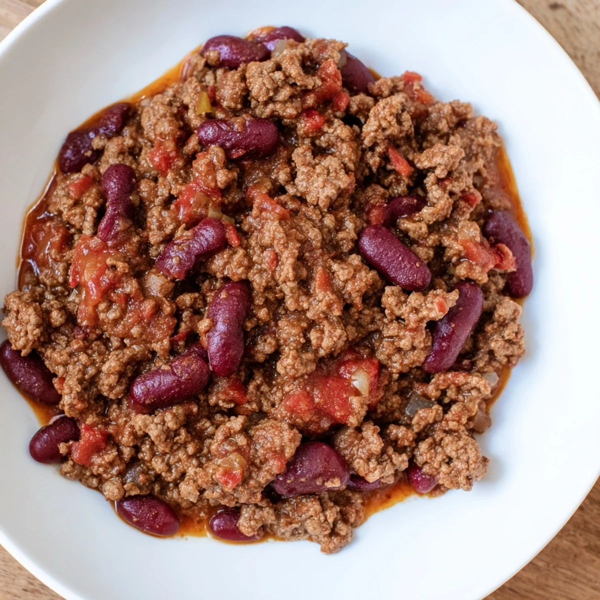 Imagine the rich aromas coming from this easy 4-Ingredient Slow Cooker Chili Dump—perfect for a cozy evening.