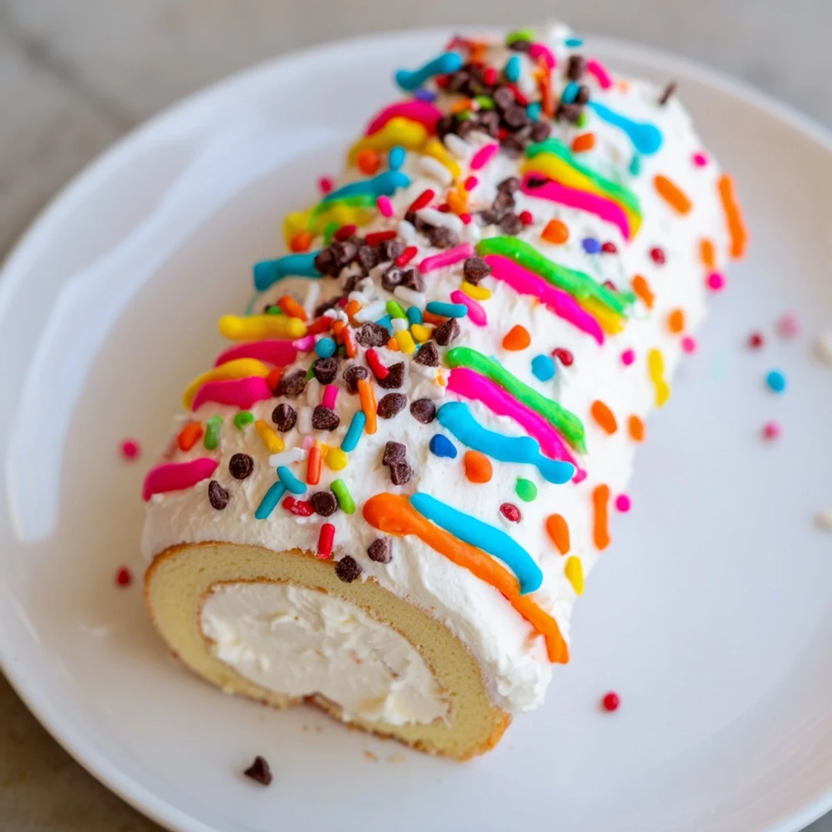 Ugly Sweater Cake Roll