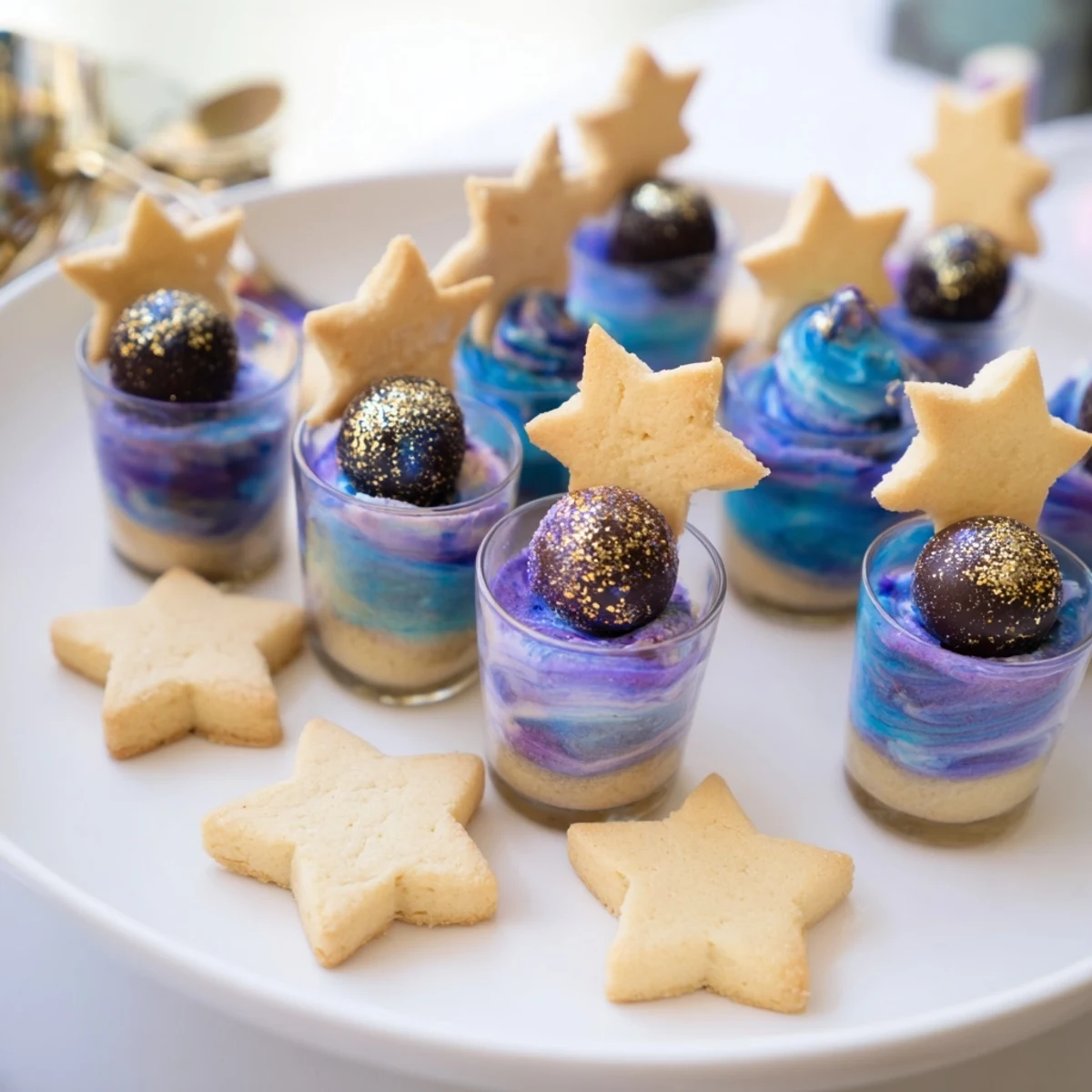 Beautifully arranged Stargazers Dessert Platter showing a celestial array of sweet treats perfect for special occasions.