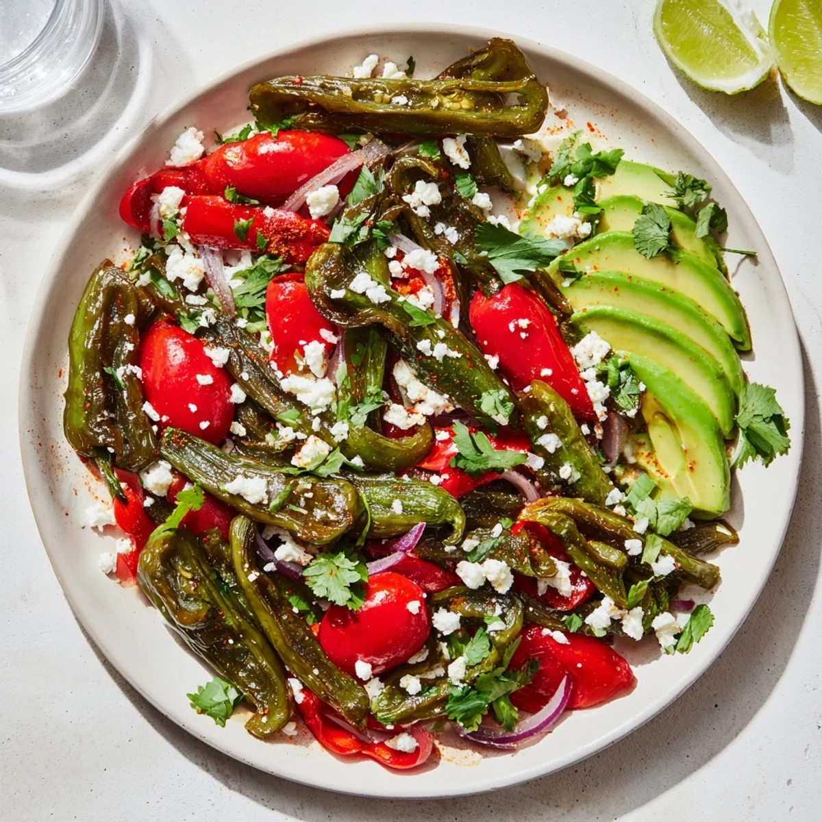 This image shows a beautifully arranged Desert Cactus Taco Platter, perfect for a vegetarian Tex-Mex feast.
