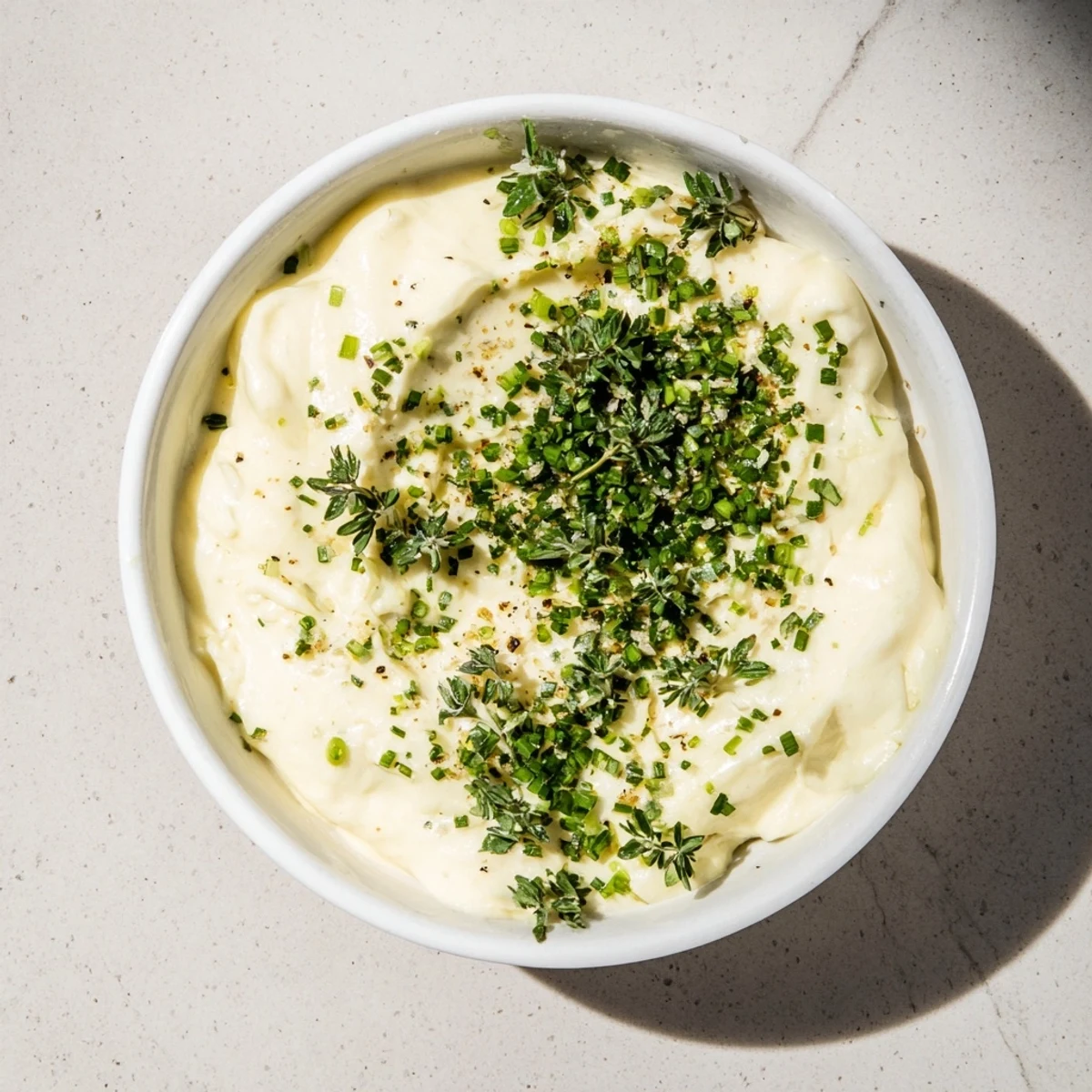 Vibrant Veggie Ranch Dip with diced chives, a creamy appetizer served with fresh, crunchy vegetables.