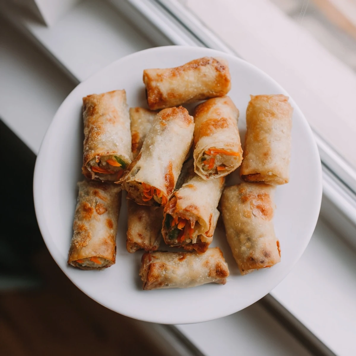 Air Fryer Chicken Lumpia Bites