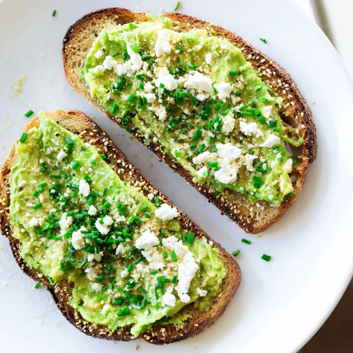 Enjoy the simple pleasure of avocado toast with everything; a quick vegetarian meal ready in minutes.