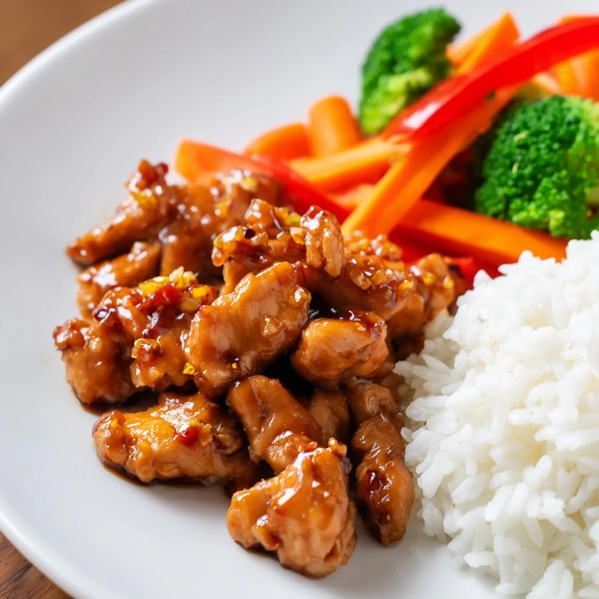 Savory teriyaki chicken rice ready to eat, served in containers with sesame seeds, looks fresh and delicious.