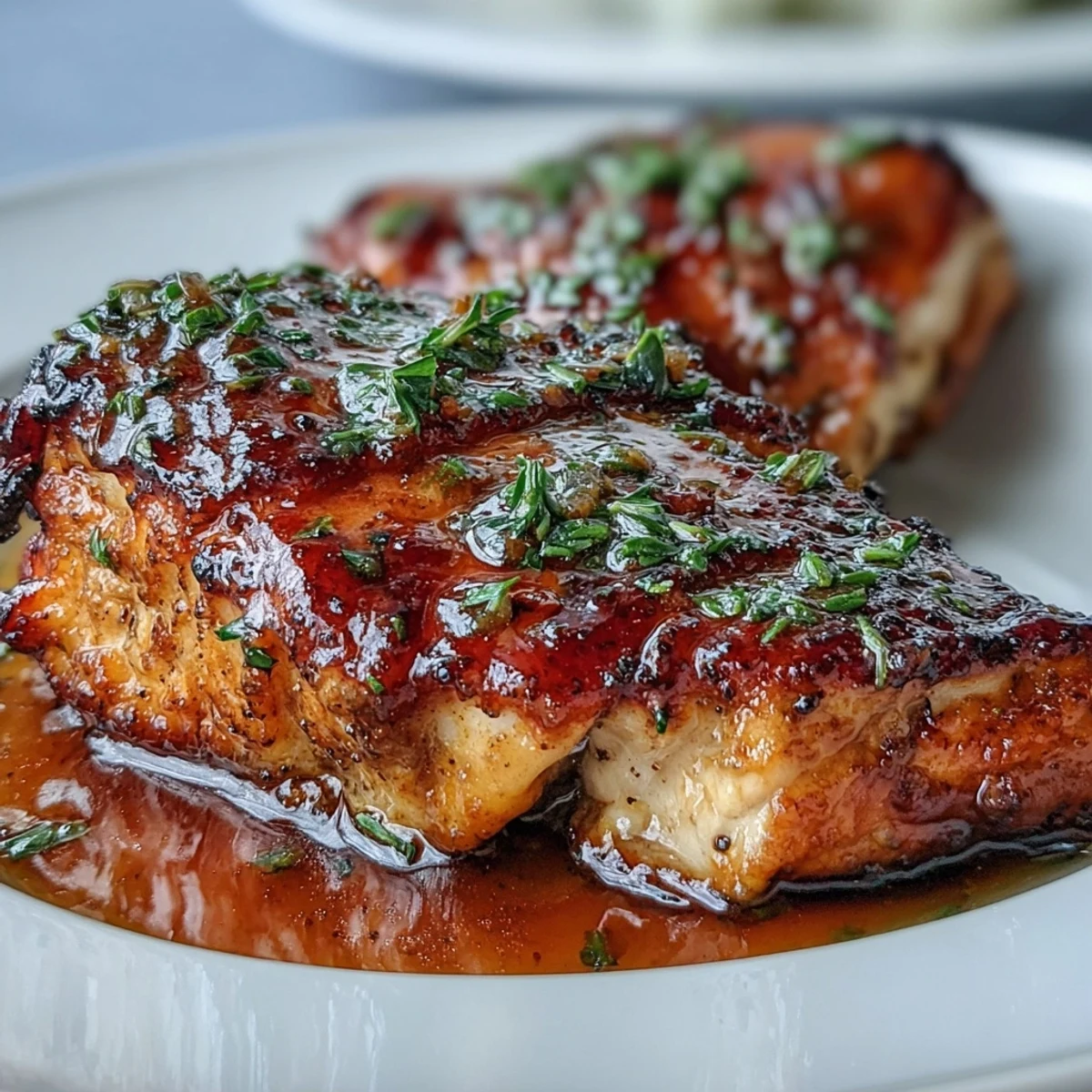 Colorful roasted vegetables and tender chicken make this maple Dijon chicken sweet potato bowl a perfect weeknight meal prep dinner.  