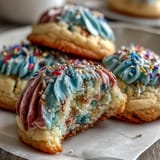 Pastel Swirl Birthday Cookies