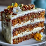 Carrot Walnut Spring Cake