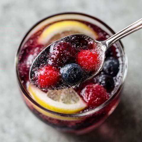 A glass of red wine with a lemon wedge in it.