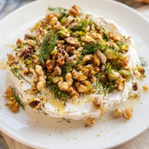 Flavored butter board charcuterie with creamy butter, herbs, and nuts ready to be scooped up with crusty bread.