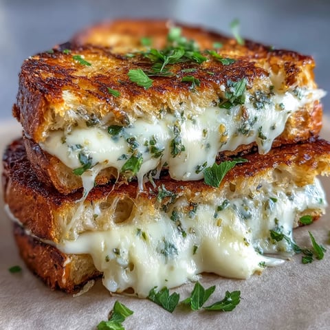 Golden brown butter glistens on toasted naan in this Brown Butter Garlic Naan Grilled Cheese, oozing melted mozzarella.