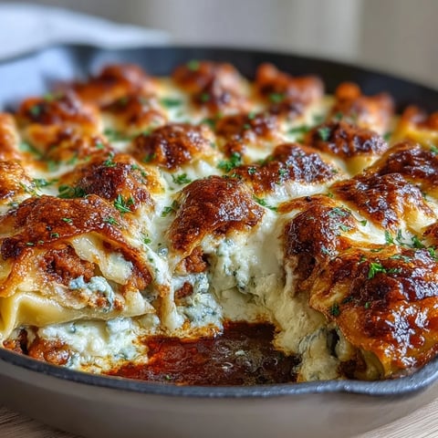 Hearty dumpling lasagna skillet with ground turkey, cabbage, and gooey cheese layers in a savory tomato sauce.  