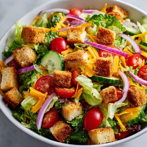 A bowl of salad with tomatoes, lettuce, and cheese.