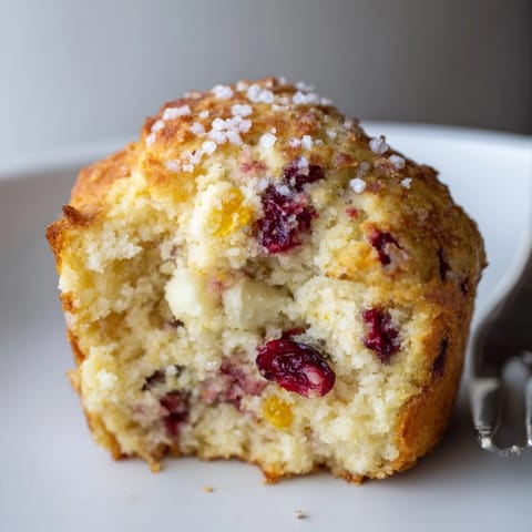 Ricotta Cranberry Orange Muffins