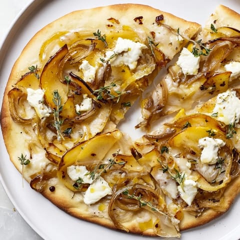 Caramelized Onion Apple Flatbread
