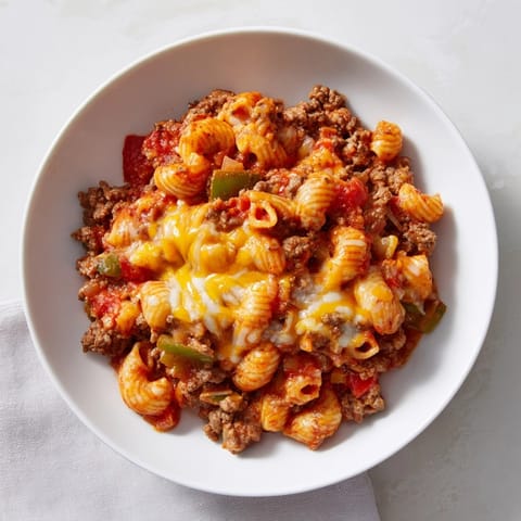Hamburger Macaroni Beef Casserole