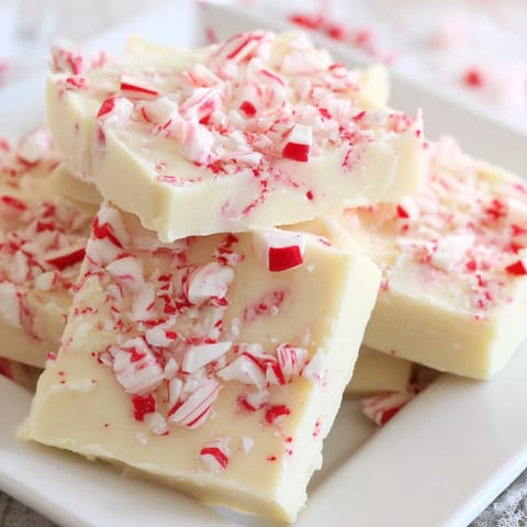 White Chocolate Peppermint Bark