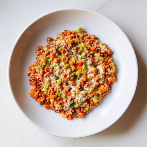 Creamy Tomato Basil Lentils