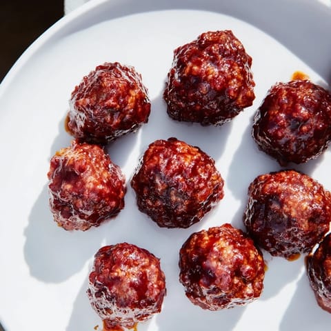 Cherry Glazed Mini Meatballs