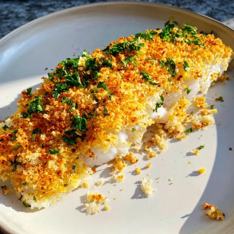 Baked Cod Crispy Ritz