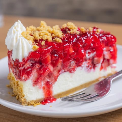 Strawberry Shortcake Cheesecake
