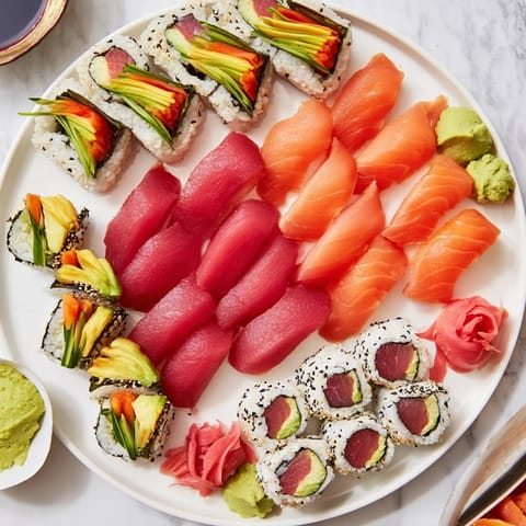 Sail Away Boat Sushi Platter