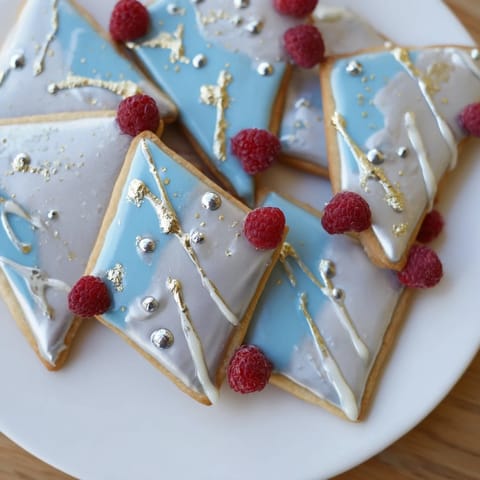 Elegant Engagement Ring Diamond Dessert Tray featuring shimmering edible pearls and sugared flowers.