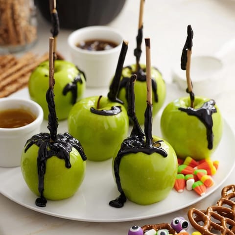 Poison Apple Halloween Treats