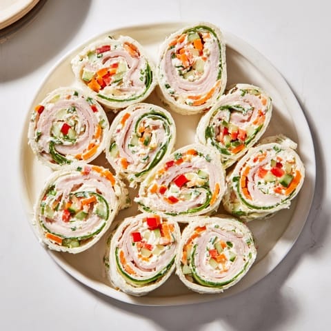 Smoked Turkey Pinwheels Tree