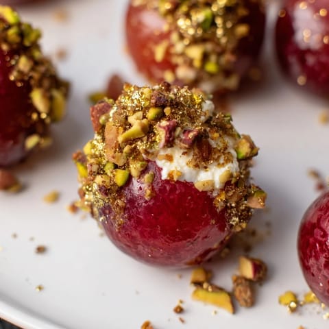 Sparkling Grape Cluster Appetizer