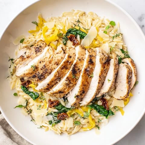 Marry Me Chicken Orzo