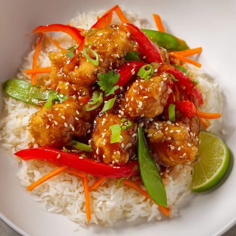 Sesame Ginger Chicken Bowl