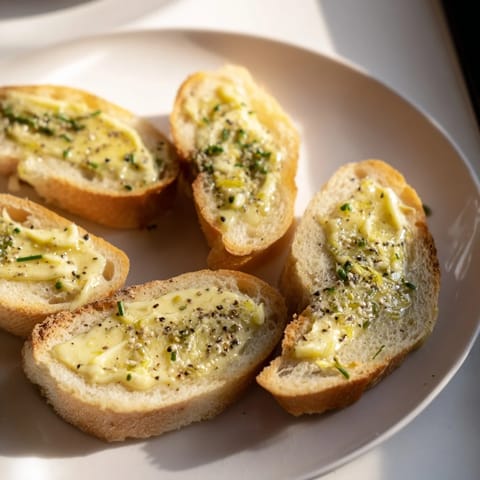 Vodka Butter Crostini