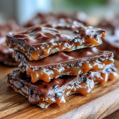 Broken shards of Black Sesame Brittle showing airy texture, perfect for snacking or gifting.