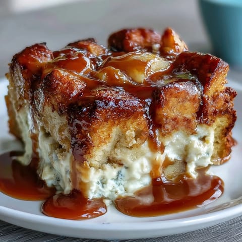 Caramel Apple Cheesecake Bread