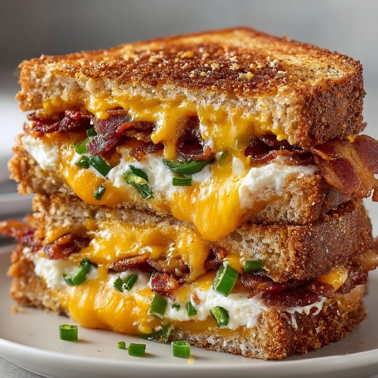 Easy Jalape&amp;ntilde;o Bacon Grilled Cheese recipe&amp;mdash;a warm, comforting sandwich with a delicious flavor kick.