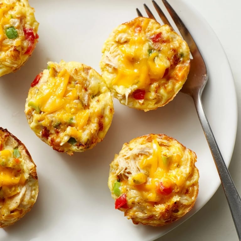 Creamy and zesty Buffalo Ranch Egg Bite Cups ready to delight your taste buds.  