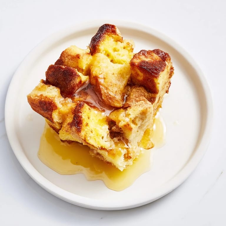 Delicious, baked French Toast Bake with a crispy, golden crust, perfect for sharing and enjoying.