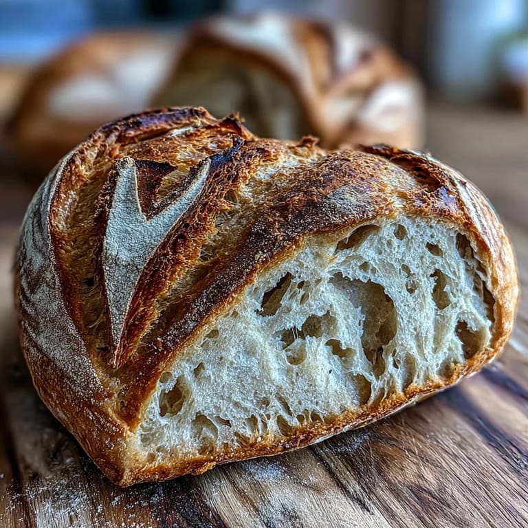 Two small sourdough loaves shaped into hearts with delicate scoring and a rustic artisan finish, ideal for romantic brunches or gifts.  