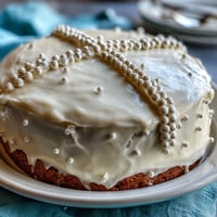 Communion Party Sheet Cake with Pearl Fondant: Elegant dessert centerpiece featuring smooth pearl fondant and edible pearls, perfect for First Communion celebrations.